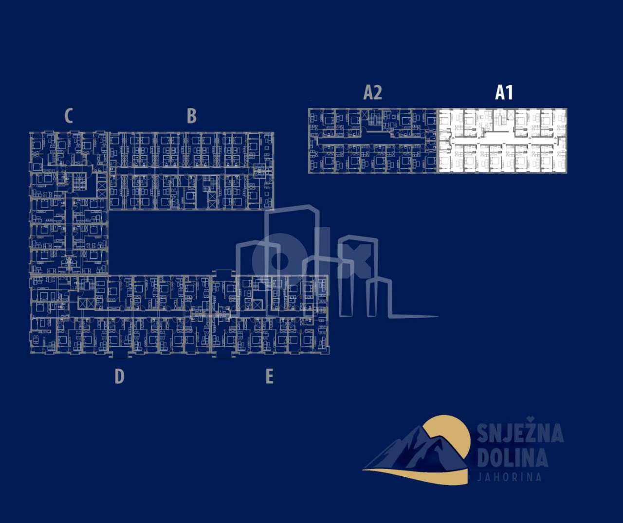 Studio apartman 22,81 Snježna dolina Faza 2 Jahorina 4