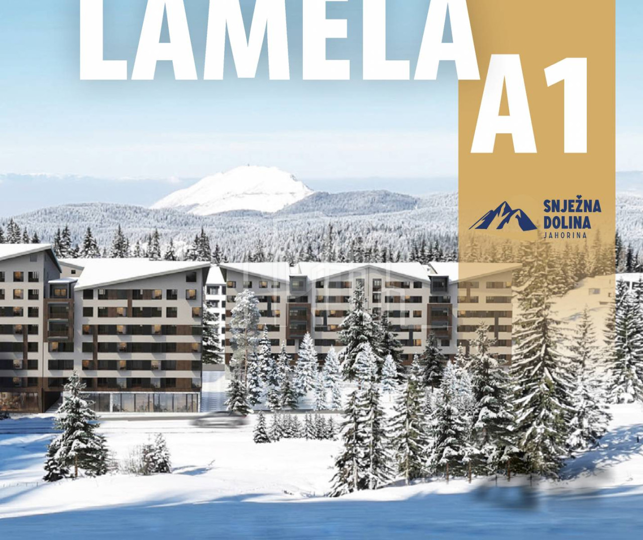 Studio apartman 24,71 Snježna dolina Faza 2 Jahorina 3