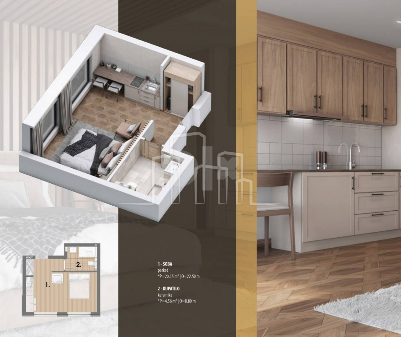 Studio apartman 24,71 Snježna dolina Faza 2 Jahorina 8