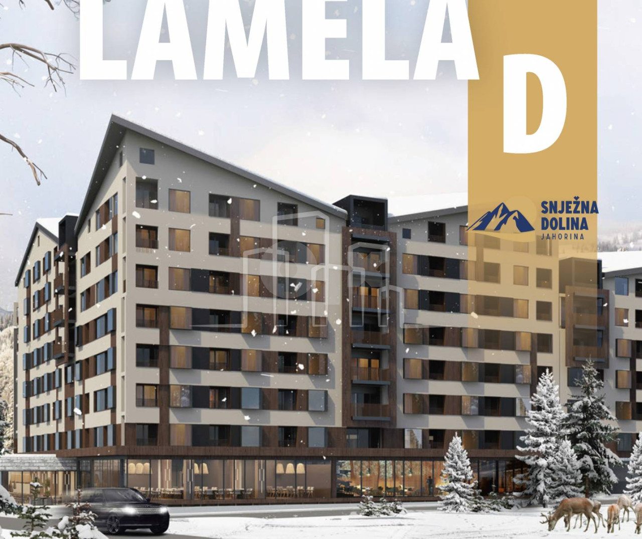 Trosoban apartman 67,48 Snježna dolina Faza 2 Jahorina 3
