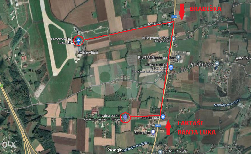 PARKING GARAZA AERODROM BANJA LUKA LAKTASI BANJALUKA 7