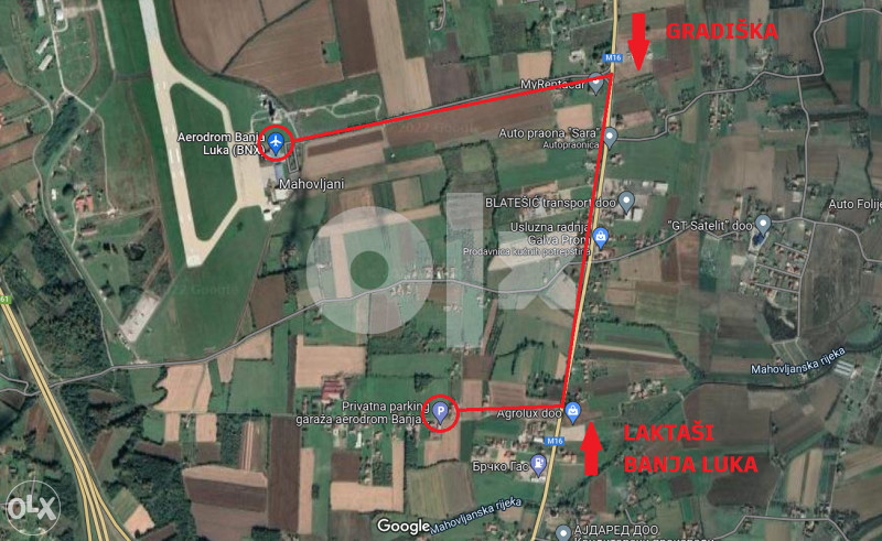 PARKING GARAZA AERODROM BANJA LUKA LAKTASI BANJALUKA 10