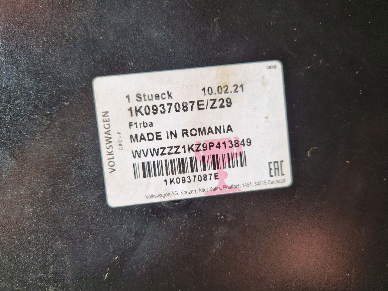 Komfort modul BSI BC Module Golf 6 -1K0937087E