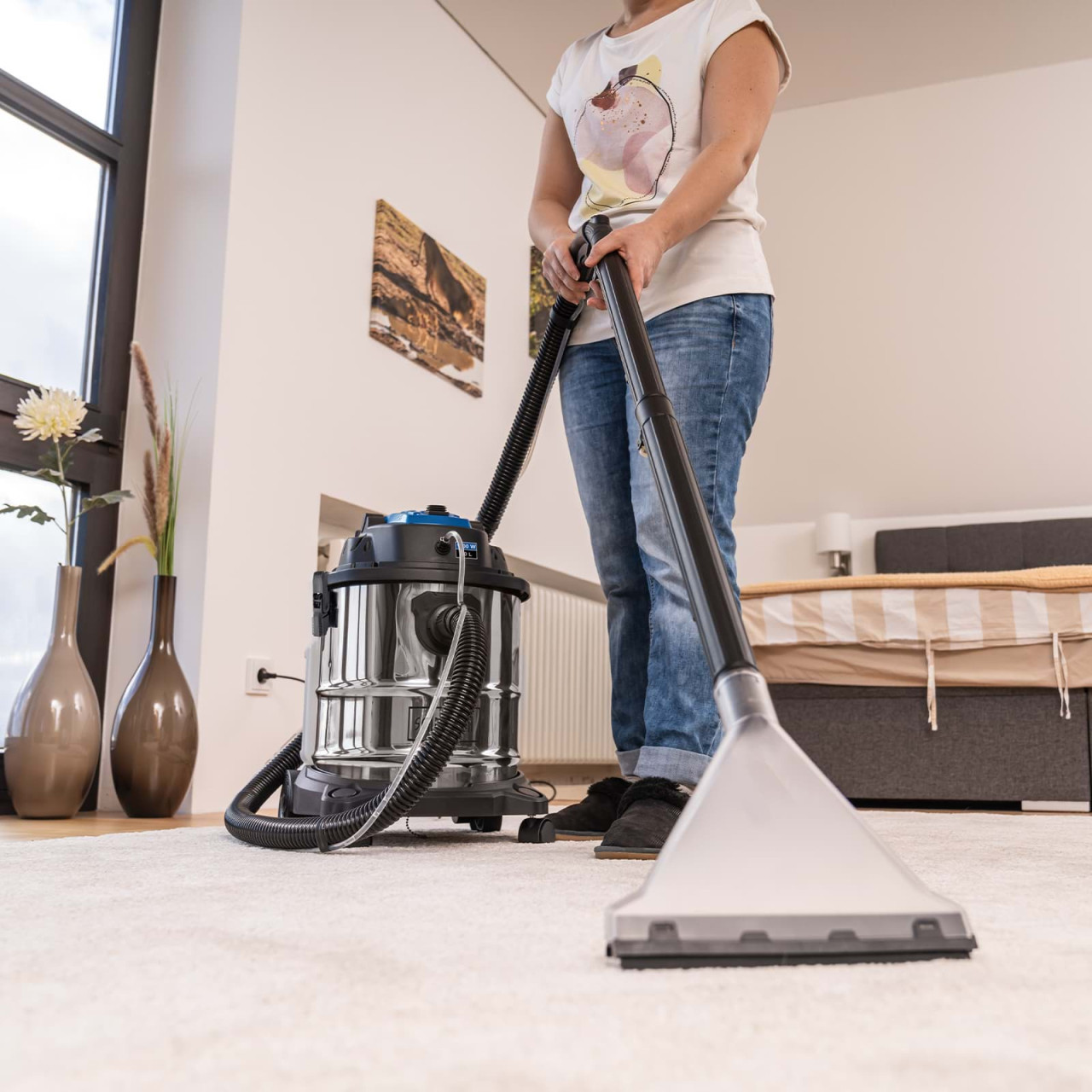 Scheppach usisivac za dubinsko ciscenje SprayVac20+GRATIS