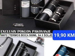 Termos boca 500ml sa 3 solje, Exclusiv pakovanje