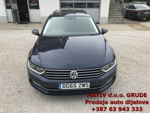 VW Passat B8 Karavan 1,6 TDI 2015 DIJELOVI djelovi