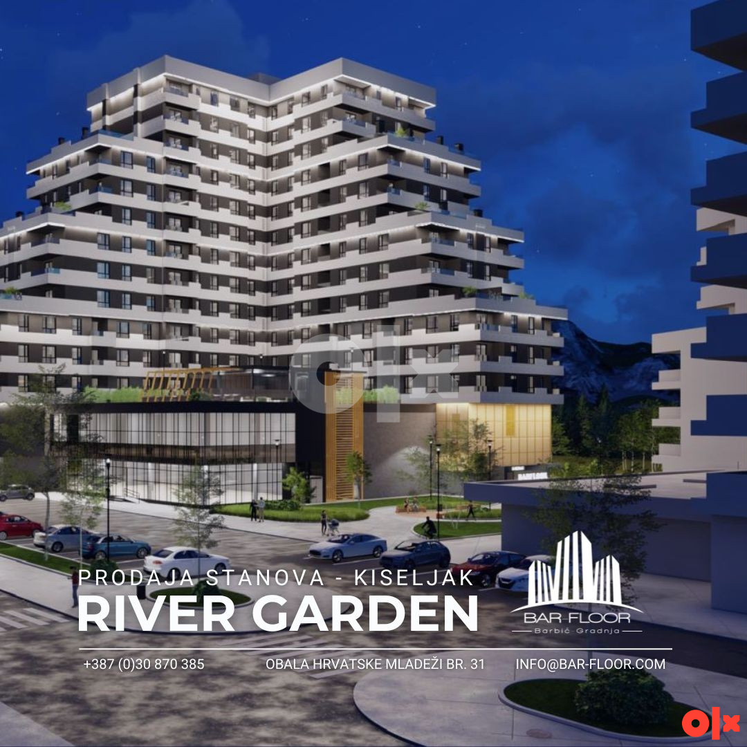 RIVER GARDEN KISELJAK - ČETVEROSOBAN STAN TIP J - 89,04 m2