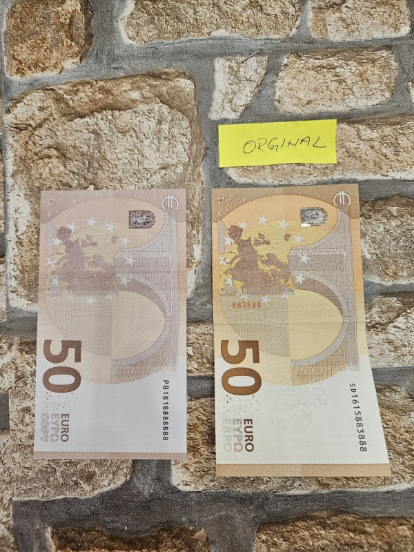 Banknotes filmski novac rekvizit euro, fake lazni novac
