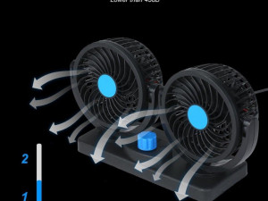 VENTILATOR NA UPALJAC DUPLI - ZA AUTO - KAMION