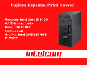 Fujitsu Esprimo P758 Core i3 8th gen.