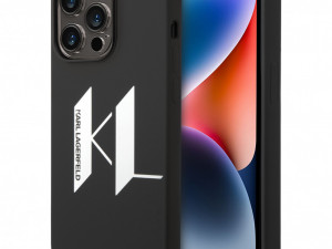 Karl HC Silicone BIG KL Black Iphone 14 Pro max