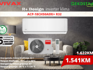 VIVAX inverter klima R+ Design 18-ka do -20C R32 A+++
