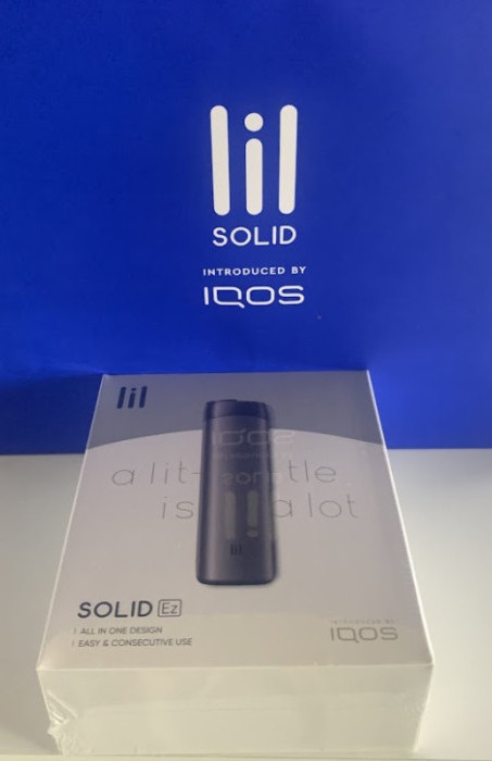 IQOS LIL SOLID EZ CRNI NOVO!Poštarina 8 km