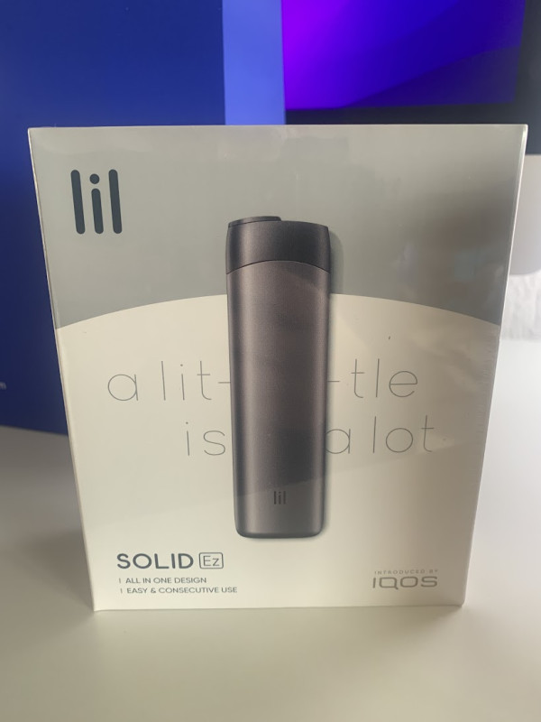 IQOS LIL SOLID EZ CRNI NOVO!Poštarina 8 km