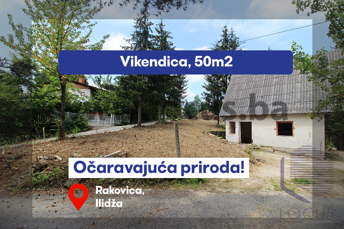 LOCUS: Vikendica na parceli 6.537m2, Rakovica, Ilidža