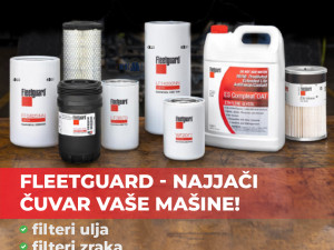 Filteri za građevinske mašine kamione bagere