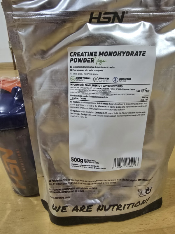 KREATIN MONOHIDRAT CREATINE MONOHYDRATE 500gr 143doze