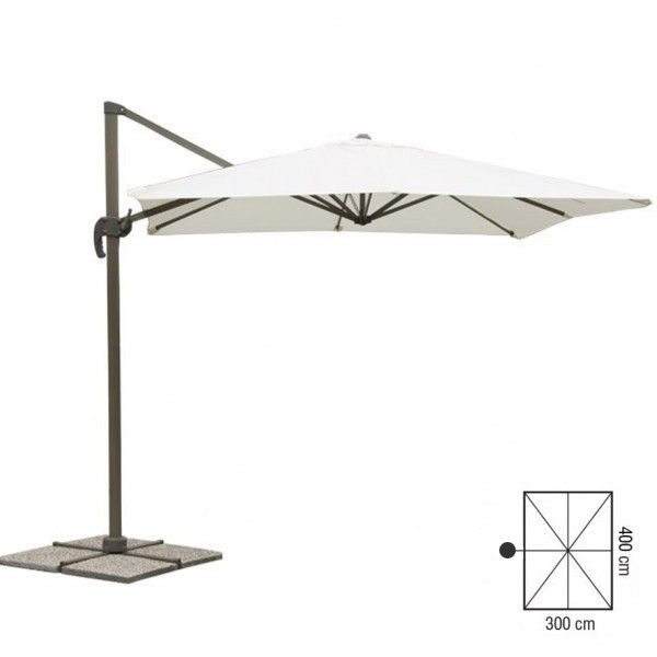 SUNCOBRAN SUNCOBRANI boja pijeska 3x4m ALUMINIJ DELUXE