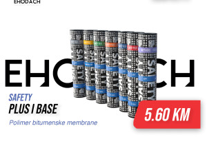 SAFETY PLUS polimer bitumenska hidroizolacija T4 (Tondach BiH)