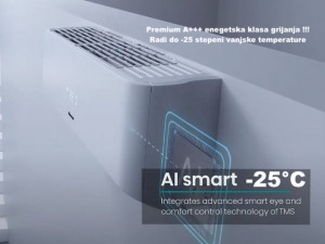 Hisense 12-ka INVERTER -25 WiFi A+++ NORDIC ENERGY Pro klima
