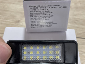 LED OSVJETLJENJE TABLICA PEUGEOT 207 307 308 407 508
