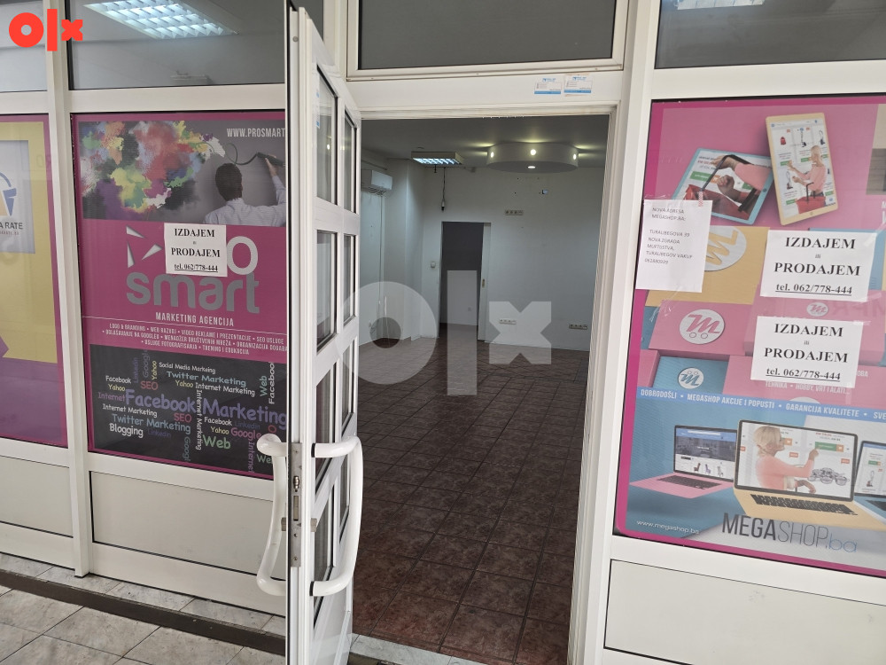 Prodajem poslovni prostor Tuzla - zgrada Pasaž 3