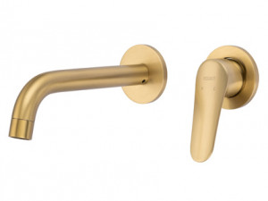 BATERIJA ZA UMIVAONIK PODZBUKNA  BRUSHED GOLD