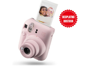 FOTOAPARAT APARAT FUJI INSTAX MINI12 PINK ROZI POLAROID 038523