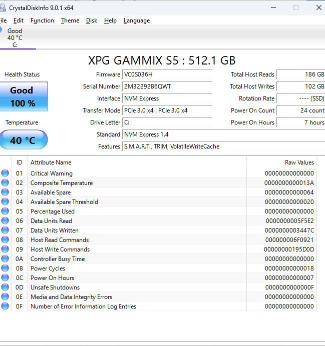 Ryzen 5: 2600, B450 Tomahawk Max, 16GB DDR4, 512GBnvme