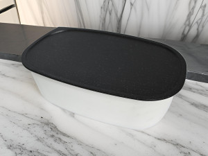 PRACTIC Kutija za hljeb 37x23x15 bijela PVC (10083110)