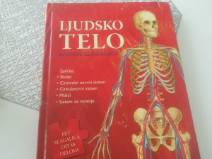 Ljudsko telo - knjiga slagalica