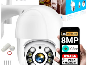 8MP BEZICNA WIFI WI-FI KAMERA ZA VAN VANJSKA VIDEO NADZ