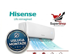 Hisense AKCIJA klima uređaj 09-ka, 12-ka, 18-ka, 24-ka već od ...