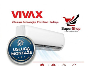 Vivax AKCIJA klima uređaj 09-ka, 12-ka, 18-ka, 24-ka već od ...