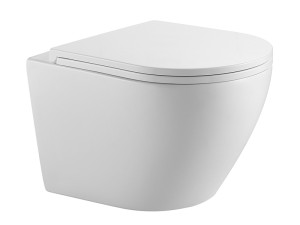 WC SOLJA RIMLESS KONZOLNA LIL SA SOFT CLOSE DASKOM DIPLON