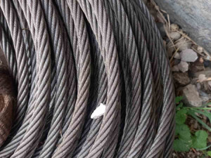 Čelično uže sajla za vuču 11 mm 220 m