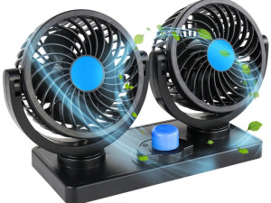 Auto ventilator dupli hladjenje klima 12/24v