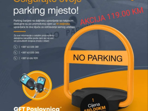 Parking Barijera GFT Akcija 105.00 KM GARAZNA VRATA