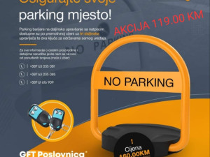 Parking Barijera GFT Akcija 119.00 KM GARAZNA VRATA