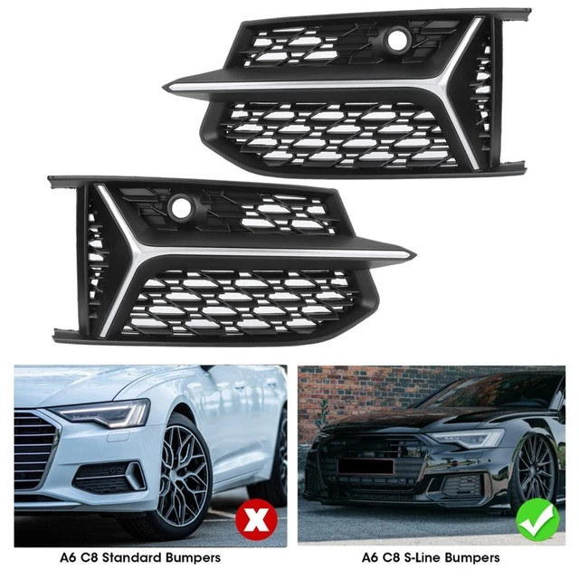 Audi A6 C8 18-24 S line Bočne Maske Resetke Mrezice Gril S branik