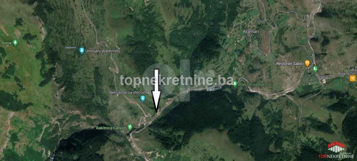 Zemljište 3704m2 u blizini Šabića, Bjelašnica 2