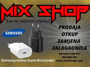 SAMSUNG GALAXY SUPER BRZI PUNJAČ S26 S25 S24 Ultra Plus Adapter