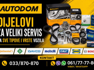 SET ZUPČASTOG REMENA PK KLINASTI REMEN VELIKI SERVIS AUTODOM