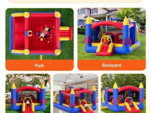 Djecija igraonica Trampolina Model Dvorac