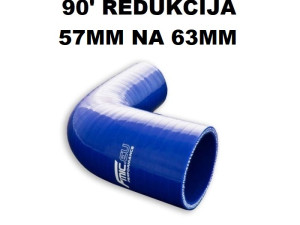 FMIC SILIKON KOLJENO 90 ST REDUKCIJA 57MM NA 63MM |009057/63-N|