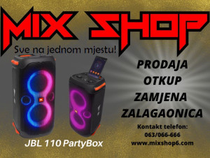 JBL 110 PARTYBOX Bežični Zvučnik 160W GARANC. Party Box prenosivi