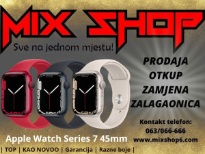 APPLE WATCH SERIES 7 45mm *TOP*Garancija* gps sat smart s7 45 mm