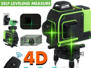 Građevinski laser nivelir 4D 16 linija niveliranje nive