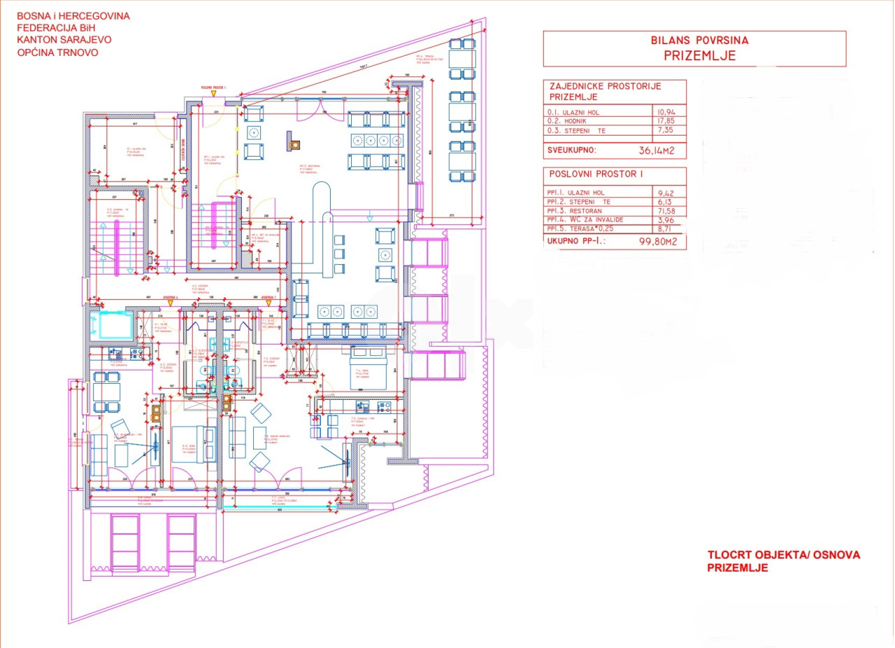 Poslovni prostor  249m2 - Bjelasnica, Babin do 11