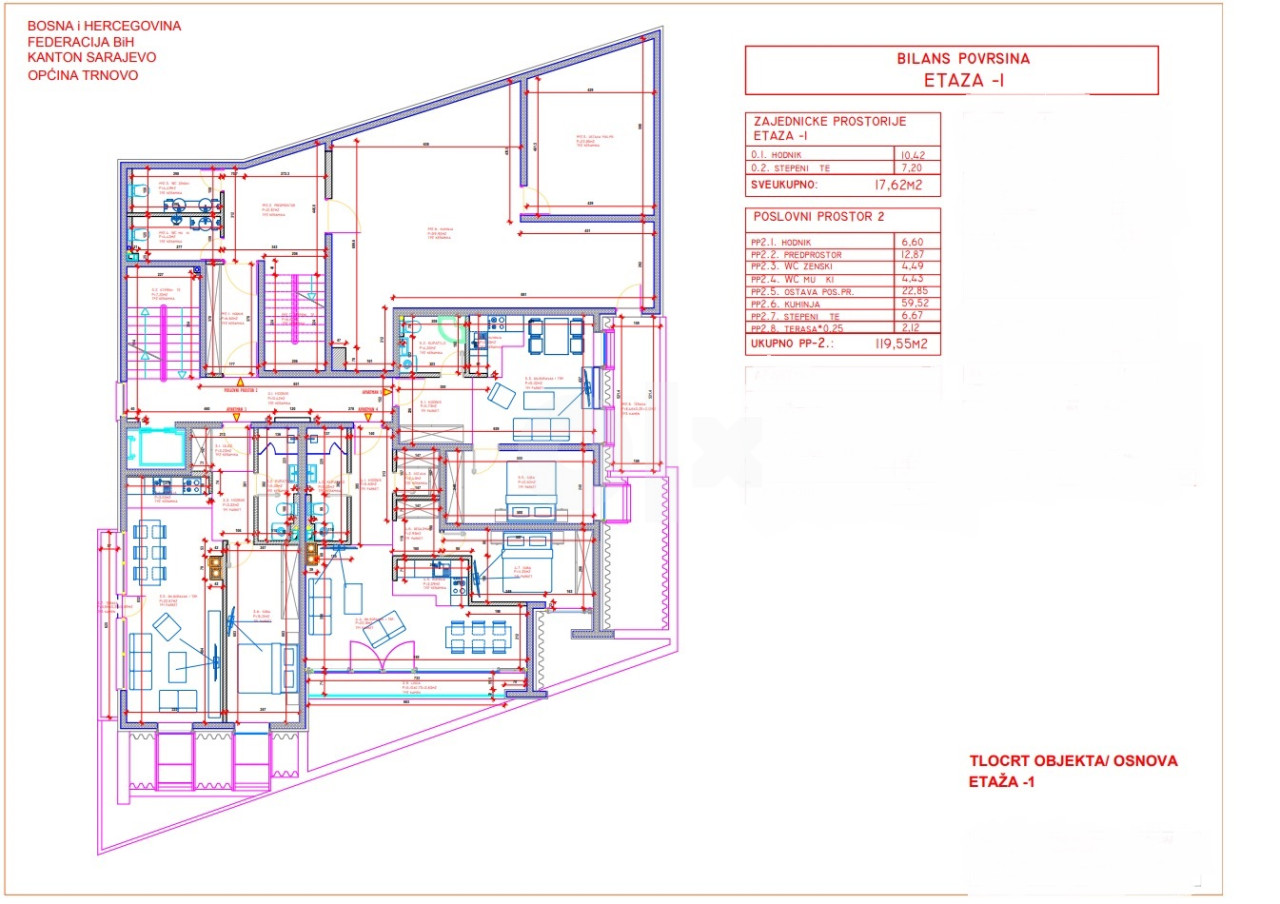 Poslovni prostor  249m2 - Bjelasnica, Babin do 12